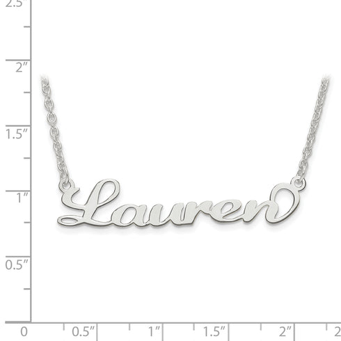 Polished Nameplate With Chain